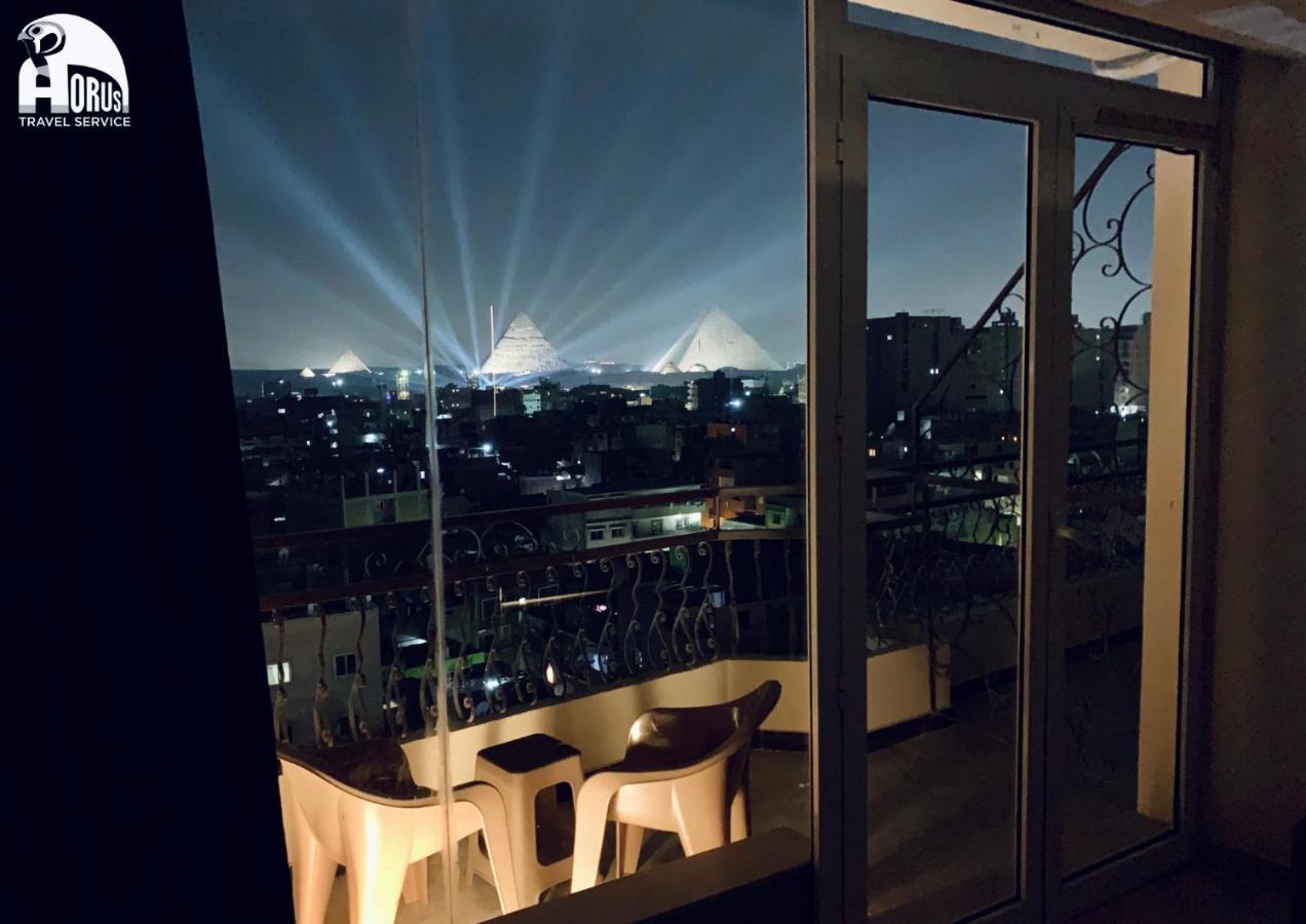 Horus Horizon Inn Pyramids View Kafret el-Gabal Exteriör bild