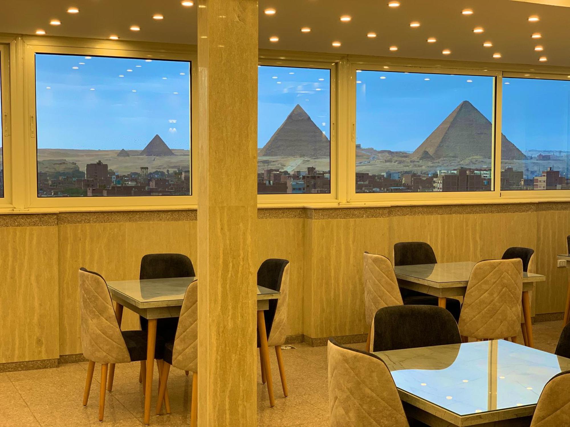 Horus Horizon Inn Pyramids View Kafret el-Gabal Exteriör bild