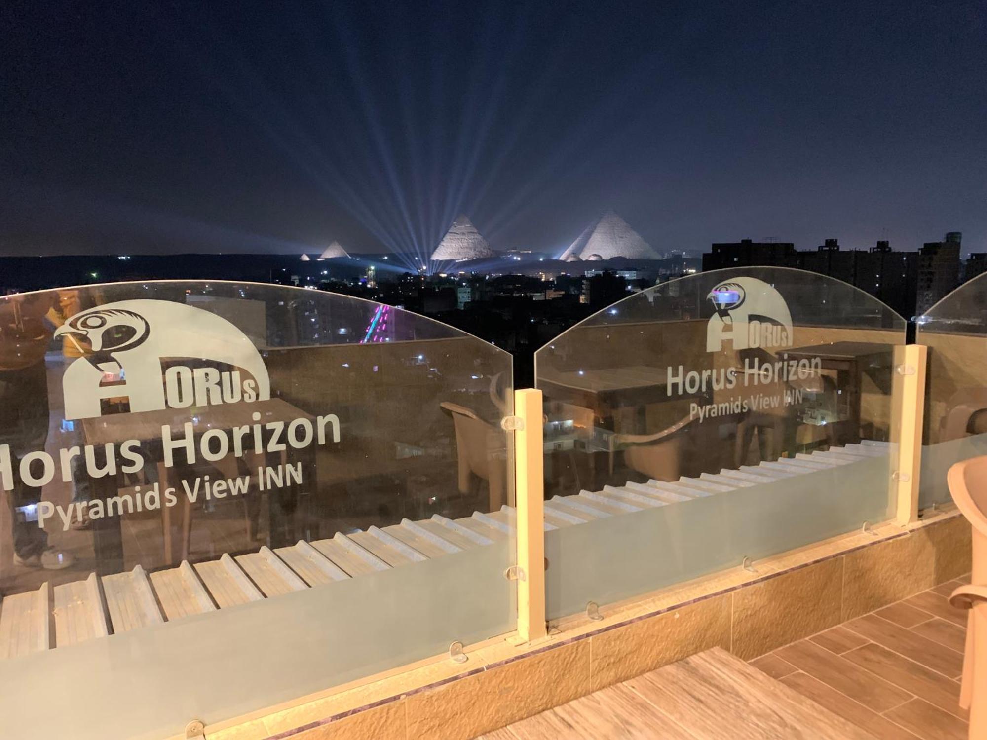Horus Horizon Inn Pyramids View Kafret el-Gabal Exteriör bild