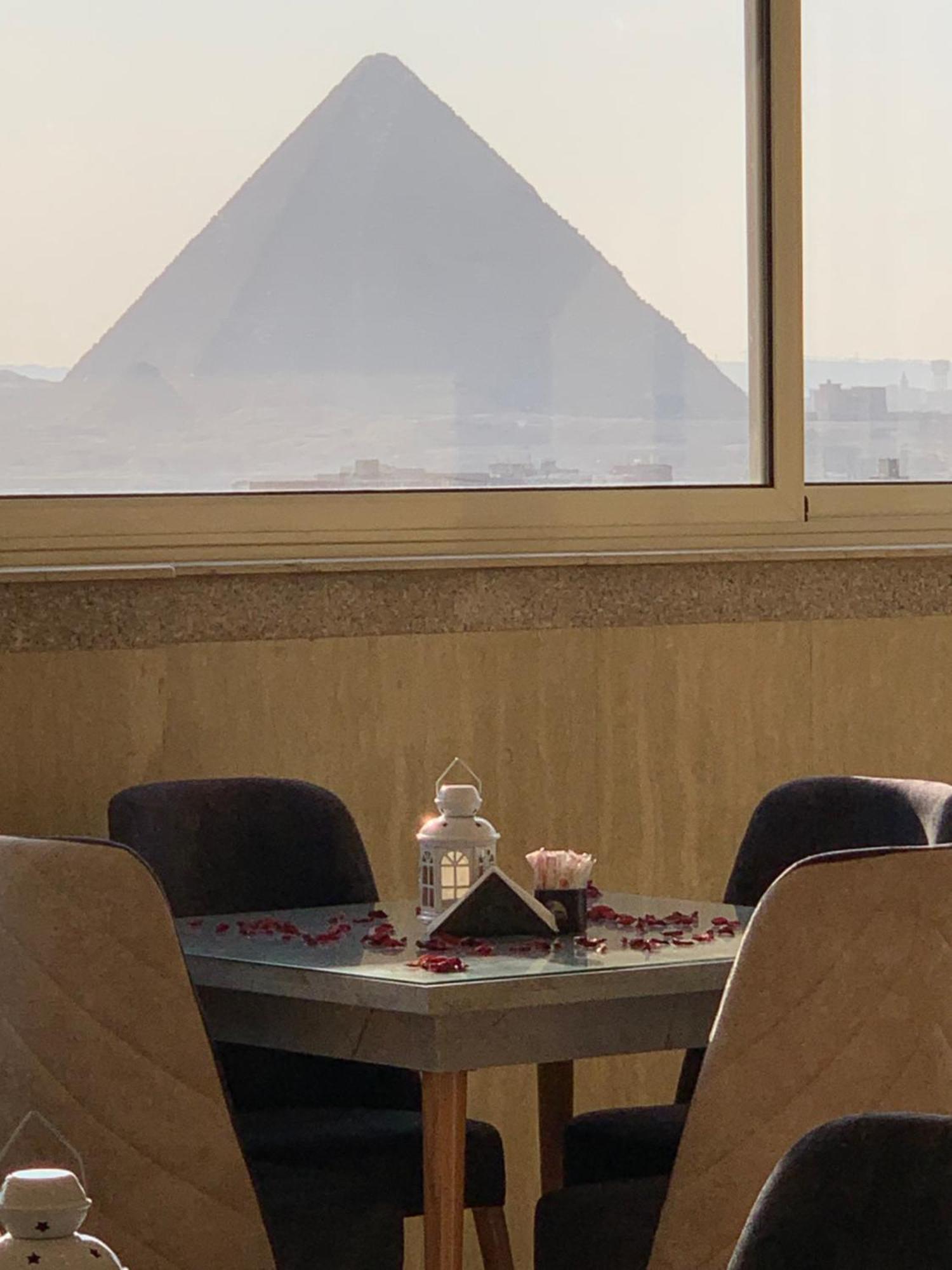 Horus Horizon Inn Pyramids View Kafret el-Gabal Exteriör bild