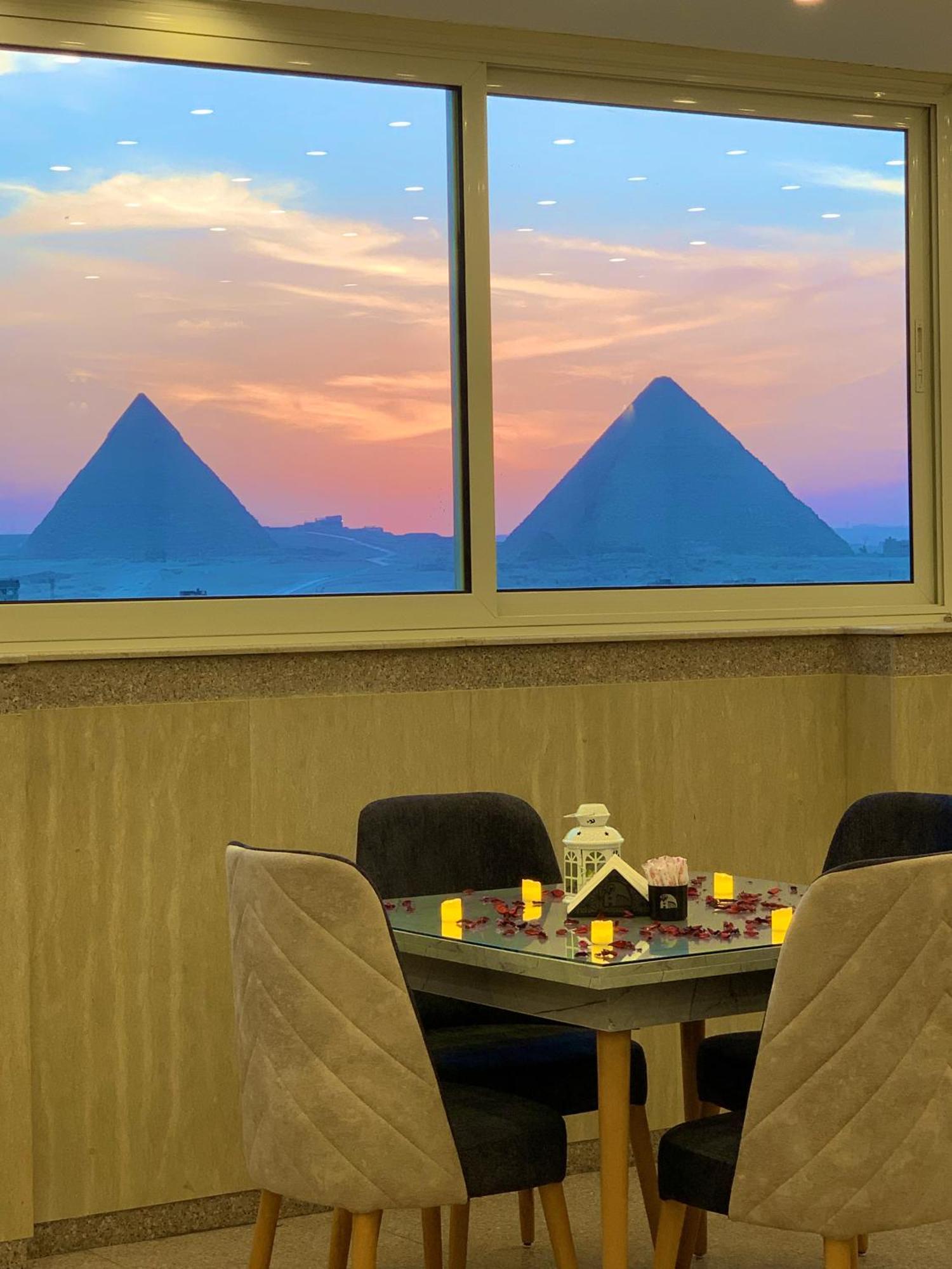 Horus Horizon Inn Pyramids View Kafret el-Gabal Exteriör bild