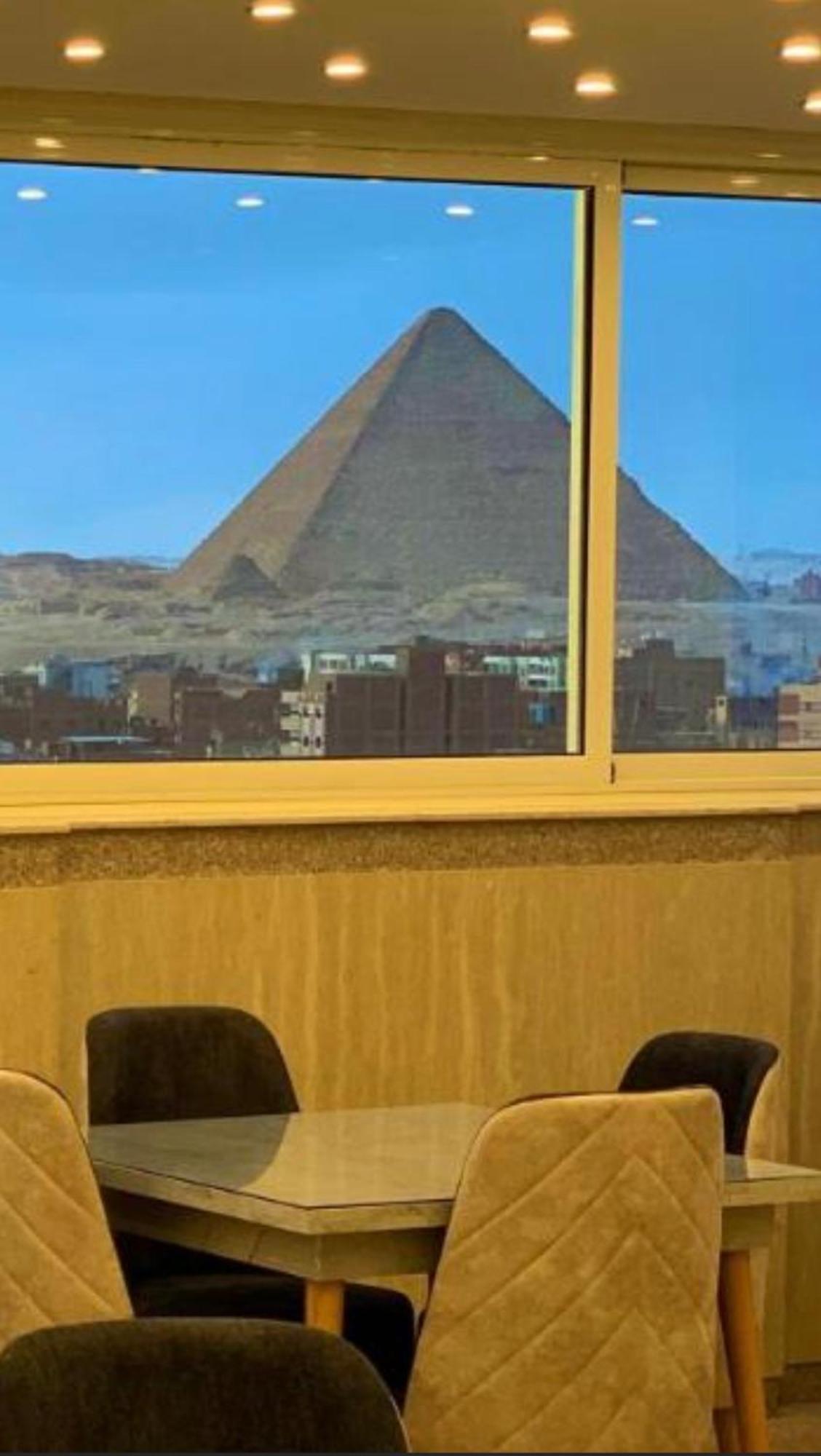 Horus Horizon Inn Pyramids View Kafret el-Gabal Exteriör bild