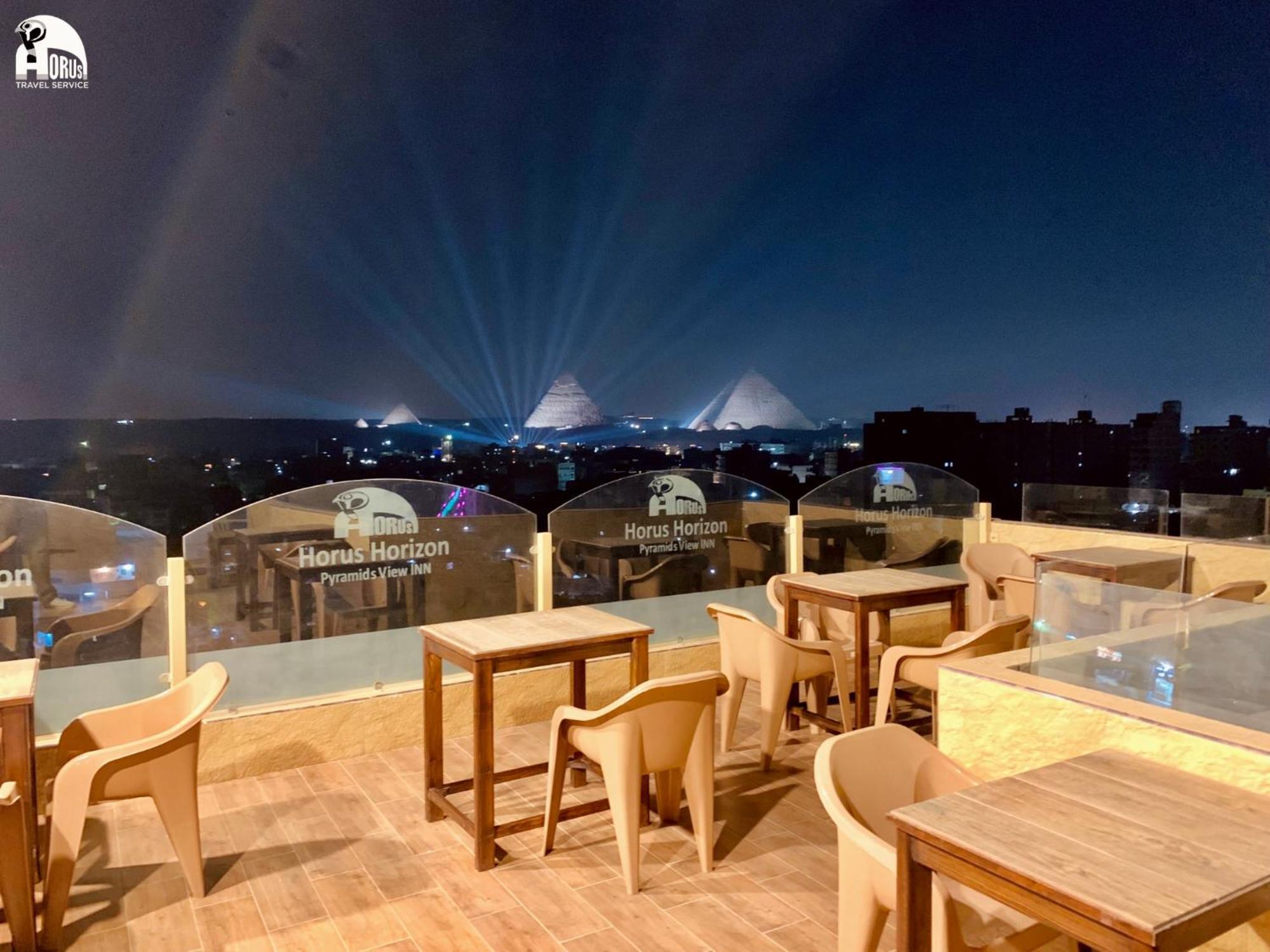Horus Horizon Inn Pyramids View Kafret el-Gabal Exteriör bild